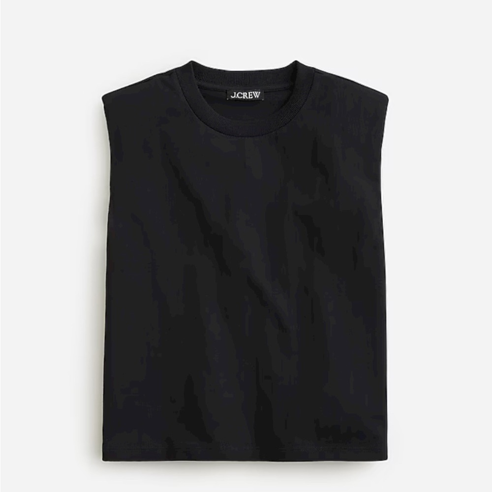 NWT J.Crew Structured muscle T shirt in mariner cotton